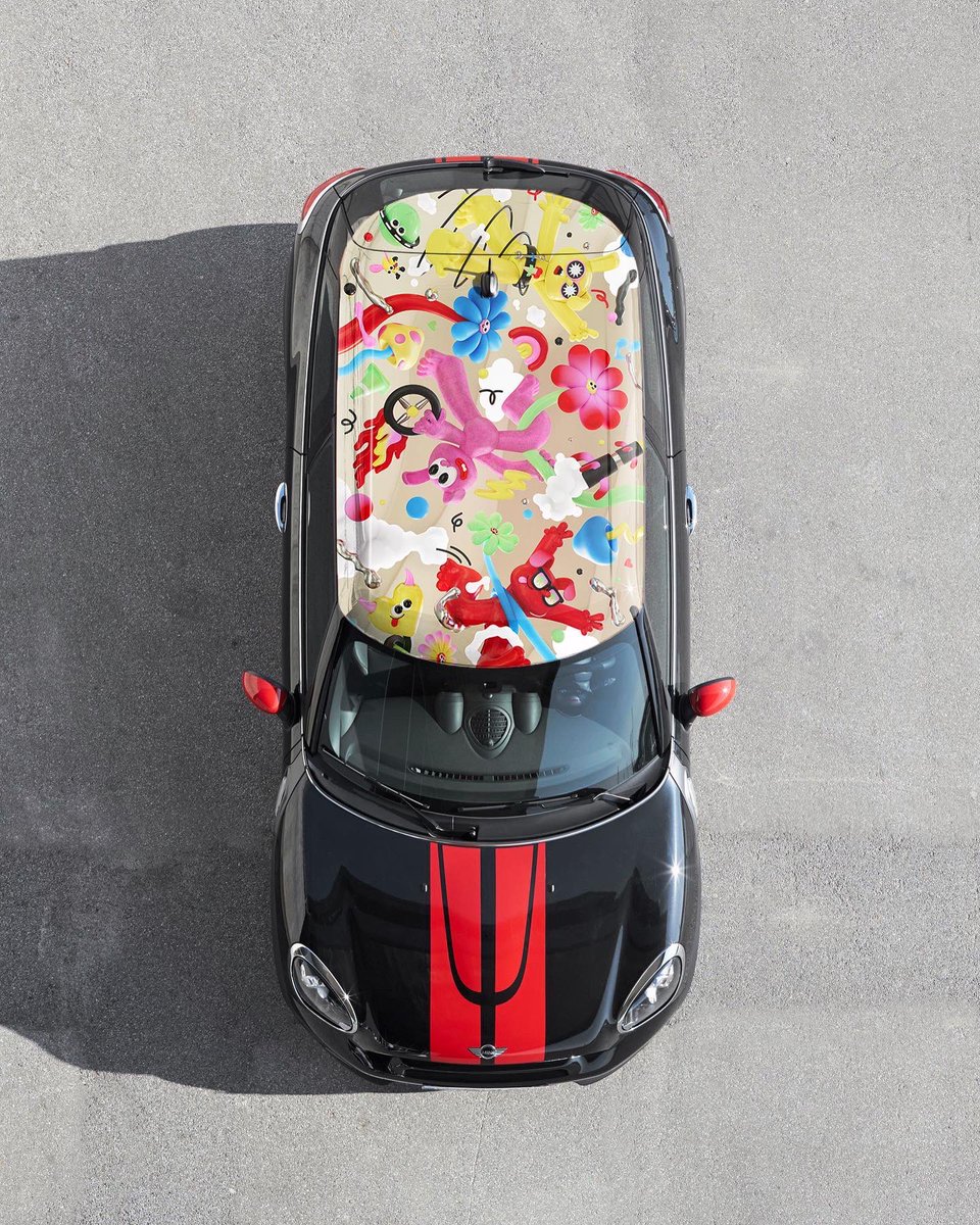 evacremers's tweet photo. New project is out! Designed my own @MINI roof👀🙌🏼💥 https://t.co/QCIHGl4kCq
