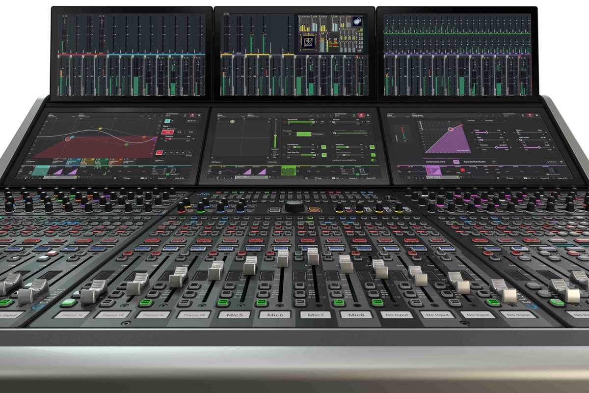FastAndWide's tweet photo. #CalrecAudio showcases Argo IP audio mixing system @AESorg Convention https://t.co/m1tazOoIIP https://t.co/PtL5dGnJdK