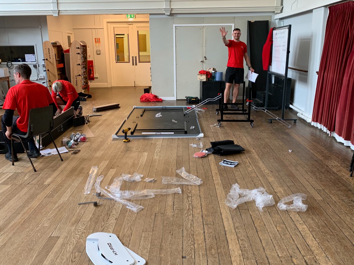 MrAtkinson_SI's tweet photo. New equipment built and ready for camp tomorrow! It looks great!
@MrMcTernan_SI
#ItWillOnlyTakeAnHour
#4HoursLater
@Sport_Influence
#Harrogate
#SportsCamp https://t.co/EeW9bSjnSO