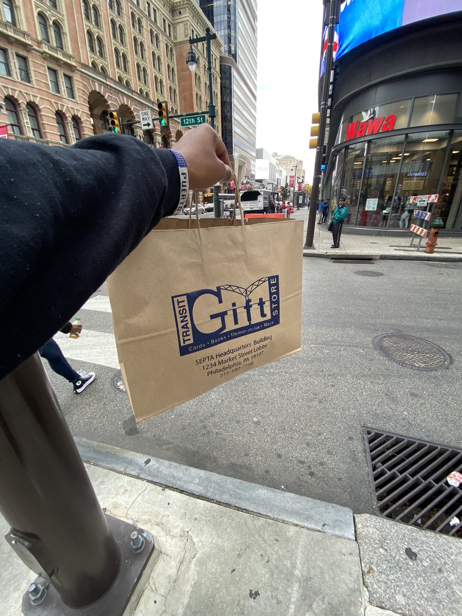 I got way too excited when I realized that I could buy <a href="/SEPTA/">SEPTA</a> merch right next to my hotel #transittwitter