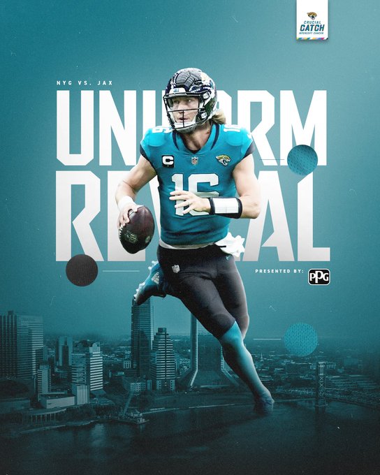 Jaguars uniform: Jacksonville to wear teal jerseys vs. Giants