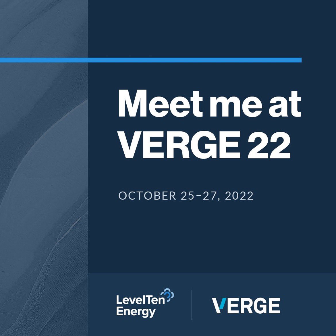 Will you be at #VERGE22 / #CEBA22 <a href="/CleanEnergyBA/">Clean Energy Buyers Association</a> next week?

I'd love to meet you at the conference ctr or grab coffee in town. 

I work with buyers towards renewable energy PPAs. It'd also be great to meet more developers/originators in person that I've emailed w over the yrs!