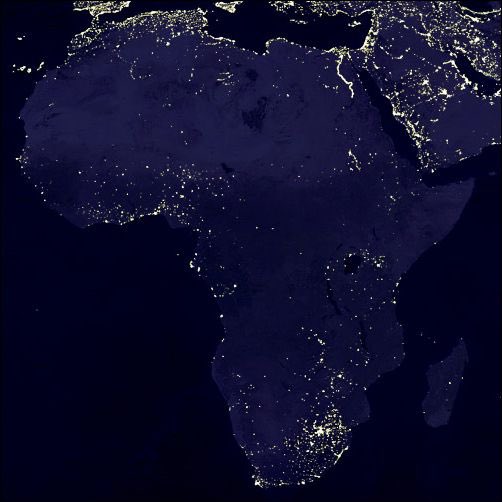 Africa at night 🌙