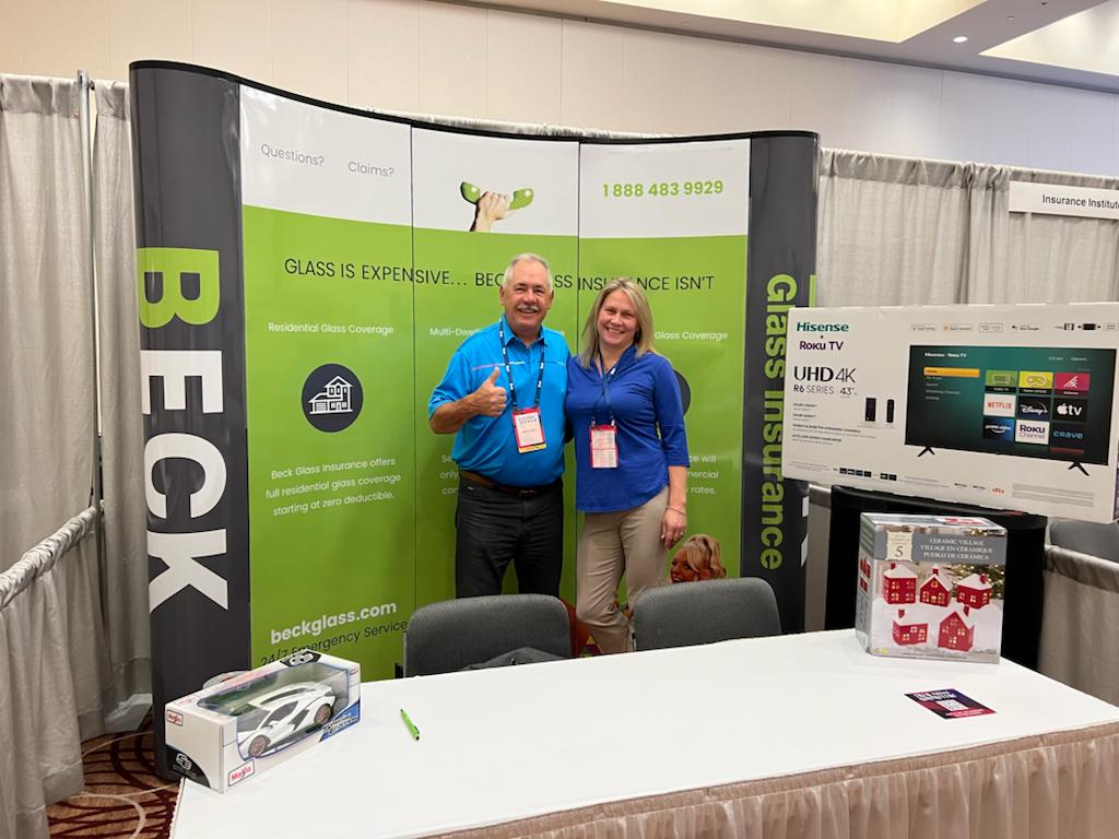 BeckGlassShield's tweet photo. Returning to in person for the first time in three years, the IBAO Convention is bigger and better than ever! Come say hello. 

#ontarioinsurance #insuranceinstituteofcanada #insurancebusinesscanada #buildinginsurancebrokers #businessinsurance #beckglassinsurance #IBAO2022 https://t.co/xEGFPqCq4n