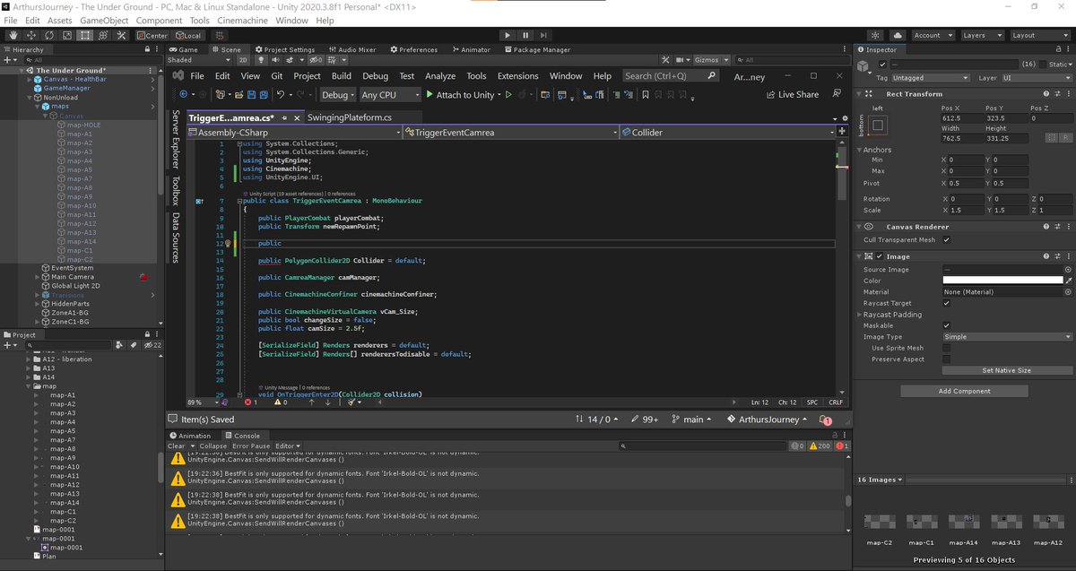 im working on a mini map system the most convoluted why possible xD #gamedev