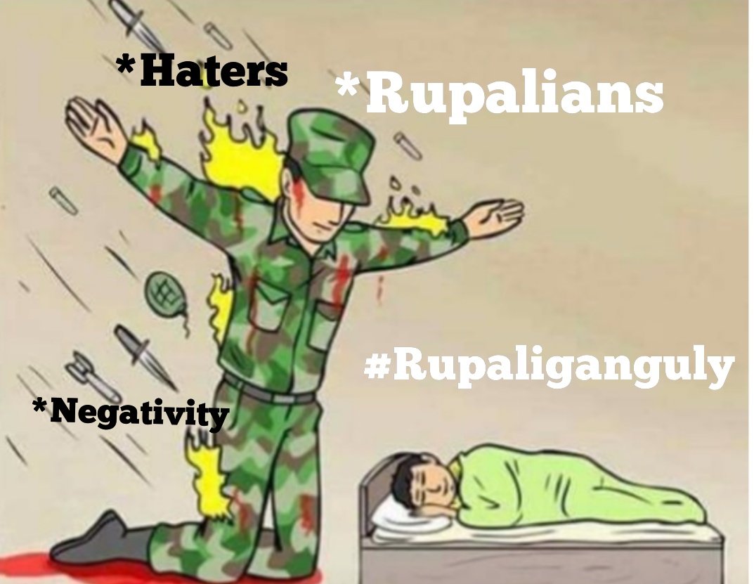 #Rupaliganguly's army is always here to protect her and to give immense amount of love always. ☺🤗 #Anupamaa @TheRupali