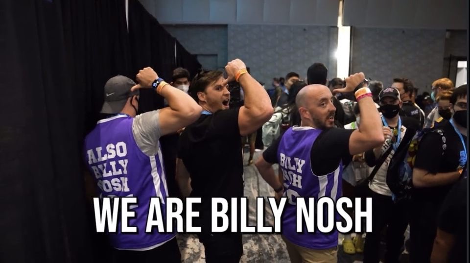 xSAINTNICKx's tweet photo. Officially Retiring my #BillyNosh jersey to the rafters. RIP again @G4TV, I hope you get the Futurama treatment and never die. #WeNeverStoppedGaming @kassemg @TheWillNeff https://t.co/BqO8xgD2mK