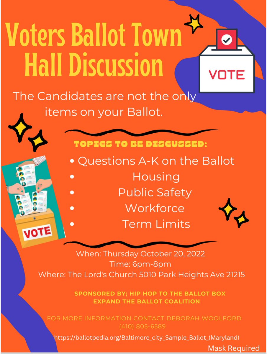 PHRenaissance's tweet photo. Park Heights October Community Meeting Tonight at 6 pm. Scan QR for ZOOM Link. Topics Include Community Development Updates from CHAI, Henson Development &amp; NHP Foundation, Open RFPs in Park Heights, The Community Action Partnership, DPW and more!- https://t.co/NBlzWVK0Im https://t.co/99EJ0udzhw