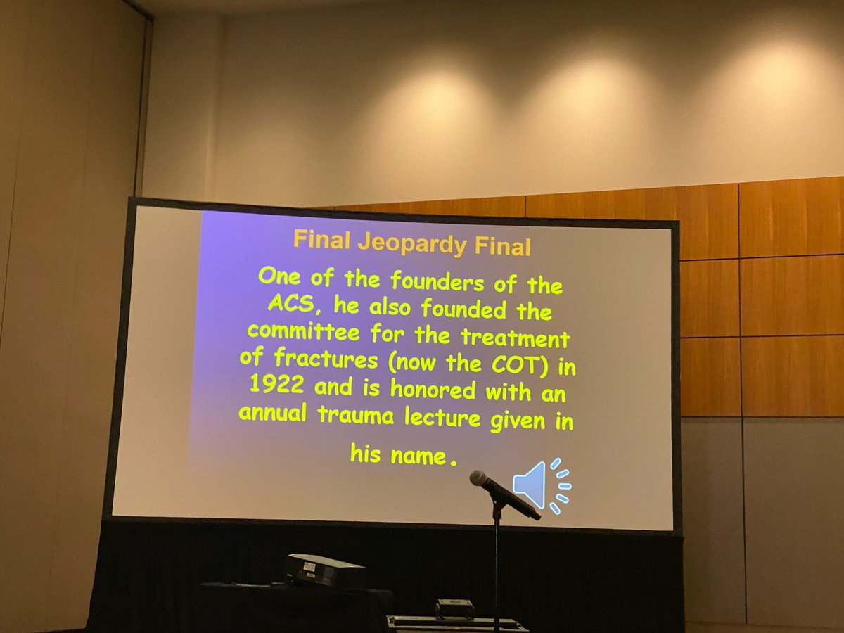 UT Health SA Surgery (@uthealthsasurg) on Twitter photo Congratulations to <a href="/AashishRajesh1/">Aashish Rajesh</a> and @patnaik_ronit - <a href="/AmCollSurgeons/">American College of Surgeons</a> Surgical Jeopardy WINNERS! 👏🏻👏🏻👏🏻
We are so proud of our <a href="/UTHSASurgRes/">UT San Antonio Surgery Residents</a> for their professionalism and quite honestly - their surgical knowledge ! 🤩🤩🤩
PS - that final <a href="/Jeopardy/">Jeopardy!</a> question 😁😉 Congratulations to <a href="/AashishRajesh1/">Aashish Rajesh</a> and @patnaik_ronit - <a href="/AmCollSurgeons/">American College of Surgeons</a> Surgical Jeopardy WINNERS! 👏🏻👏🏻👏🏻
We are so proud of our <a href="/UTHSASurgRes/">UT San Antonio Surgery Residents</a> for their professionalism and quite honestly - their surgical knowledge ! 🤩🤩🤩
PS - that final <a href="/Jeopardy/">Jeopardy!</a> question 😁😉
