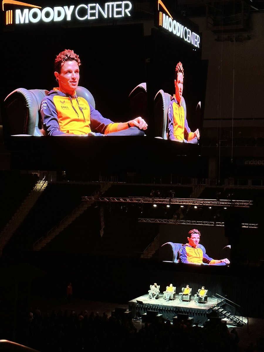 F1 week has arrived in Austin! Go <a href="/McLarenF1/">McLaren Mastercard Formula 1 Team</a> <a href="/LandoNorris/">Lando Norris</a> <a href="/danielricciardo/">Daniel Ricciardo</a> #iwork4Dell