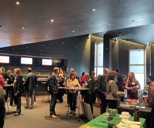 NoVATechCouncil's tweet photo. #NVTC is excited to kick off our #CapitalCyber Summit with our opening reception at Capital One Hall! https://t.co/5I15dd4Hh9