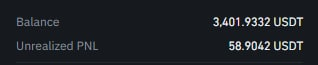 FuturityETH's tweet photo. Doing well, started with $3030

Now with around $3460, that's only in 2 days.

I can't wait for what the future has for us ! https://t.co/Z0f87NR3Bh