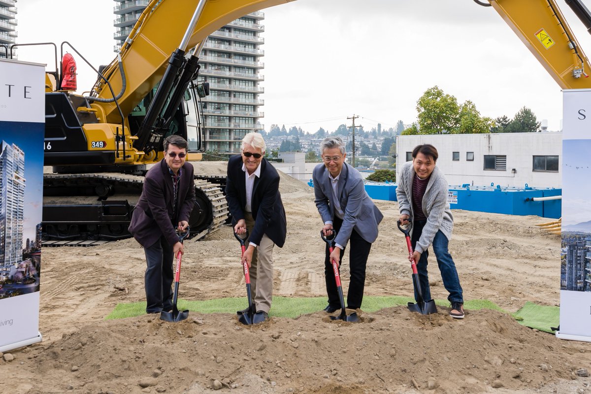 Congrats to the entire project team! We attended the ground-breaking event in September. Slate is a new development that will add 341 residential units in a 45-storey tower in the Brentwood Town Centre neighbourhood of Burnaby. Render/Photo: Beedie Living
dysarchitecture.com/news/