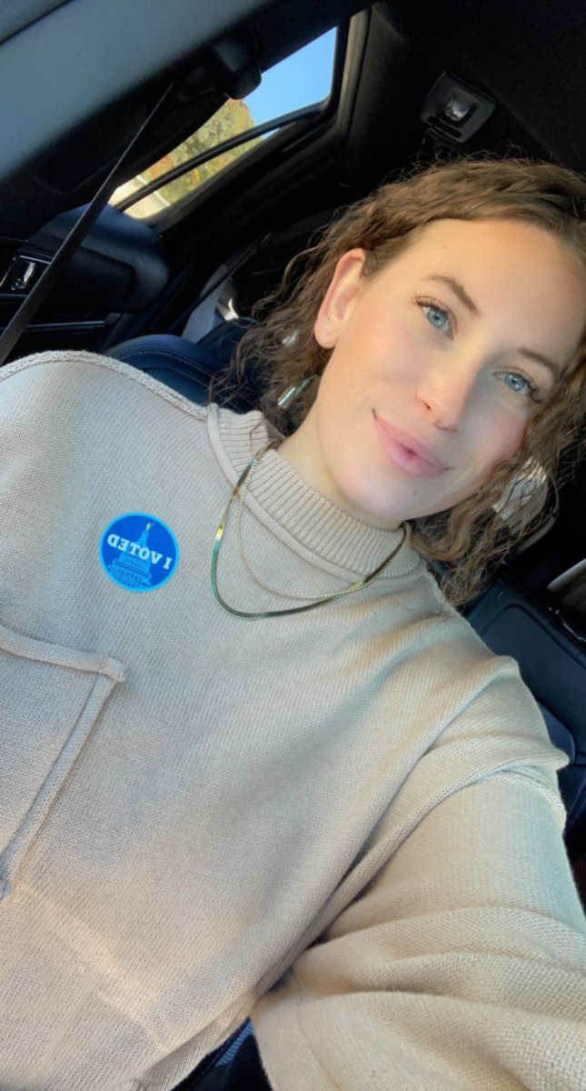 This morning I was proud to be one of the first voters in my town to show up and vote for Dems all the way down the ballot. There is SO much at stake in this election - that’s why <a href="/SethMagaziner/">Seth Magaziner</a> <a href="/JamesDiossa/">James A. Diossa</a> <a href="/AGNeronha/">Peter Neronha</a> <a href="/GreggAmore1/">Gregg Amore</a> <a href="/LGSabinaMatos/">Lt. Gov. Sabina Matos</a> and <a href="/DanMcKeeRI/">Governor Dan McKee</a> earned my vote!