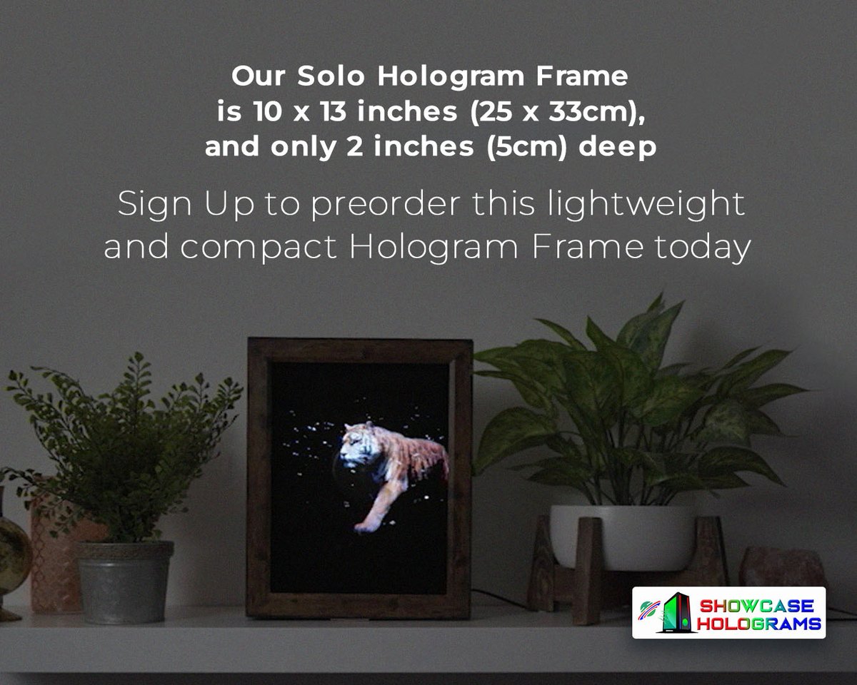 showcaseholograms.com - Sign Up and be the first to preorder one of our products ✅

#tech #holograms #cyberpunk #future #gaming #gamingpc #pcgamer #pcsides #pccase #computers #thesoloframe #frame