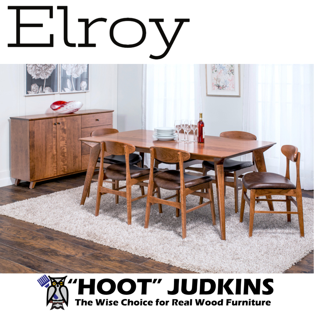 HootJudkins's tweet photo. Elroy comes in 12 standard sizes, extension leaves, 8 hardwoods and endless choices of colors. This mid-century modern style pairs well well timeless handcraftsmanship. Stop by our showroom and we'll show you all the features and options. #woodfurniture #madeintheusa #amishmade https://t.co/8oUJJjKwC7