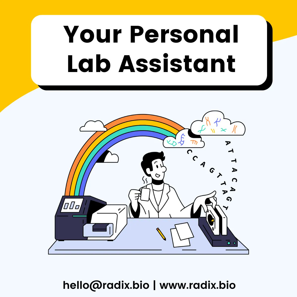 RadixLabsBio's tweet image. Because Rainbow keeps track of every event happening live in your lab, you can set parameters and triggers for different situations. Reagent running low? Buy more. WIP building up where it shouldn’t? Get a ping on Slack, Teams, email, you name it.
