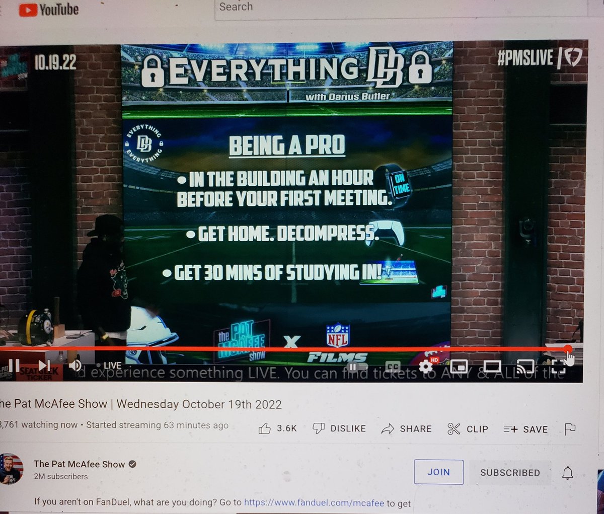 JeffyJFR's tweet image. Think About It! 
#EverythingDB with @DariusJButler 
@PatMcAfeeShow