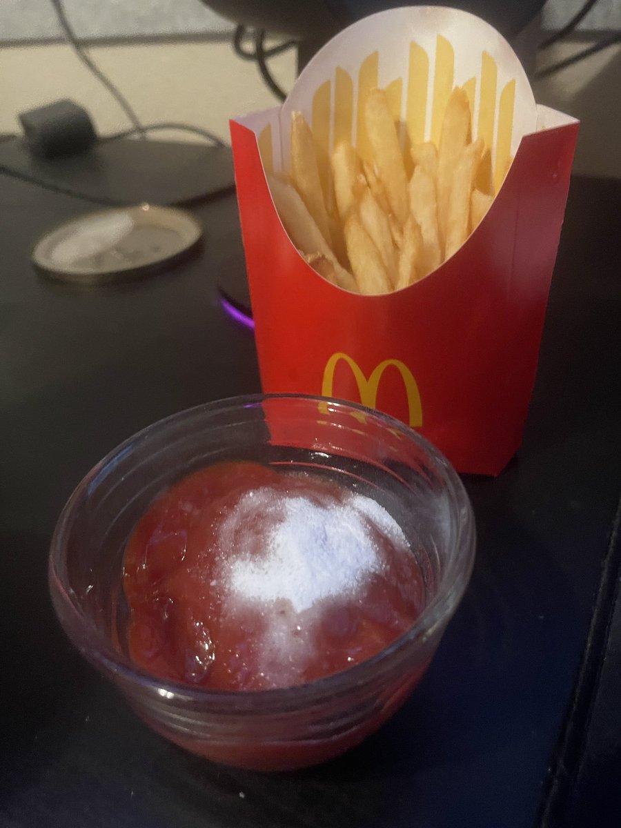 nick on Twitter "McDonald’s fries with salt and vinegar seasoning on