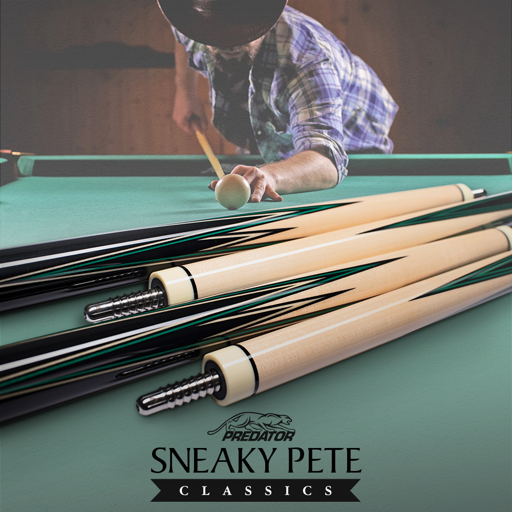 PredatorCues's tweet photo. These cues are worthy of a return.
Sneaky Pete Classics are a refreshing mix of understated beauty, tech, and vibrance that matches your game
They're engineered for winning:
USA: https://t.co/9BBCW7W3Rs
INT: https://t.co/9Hk3RdQQOs
#PoolCuesticks #ClassicCues #PredatorCues https://t.co/GemcmGiBty
