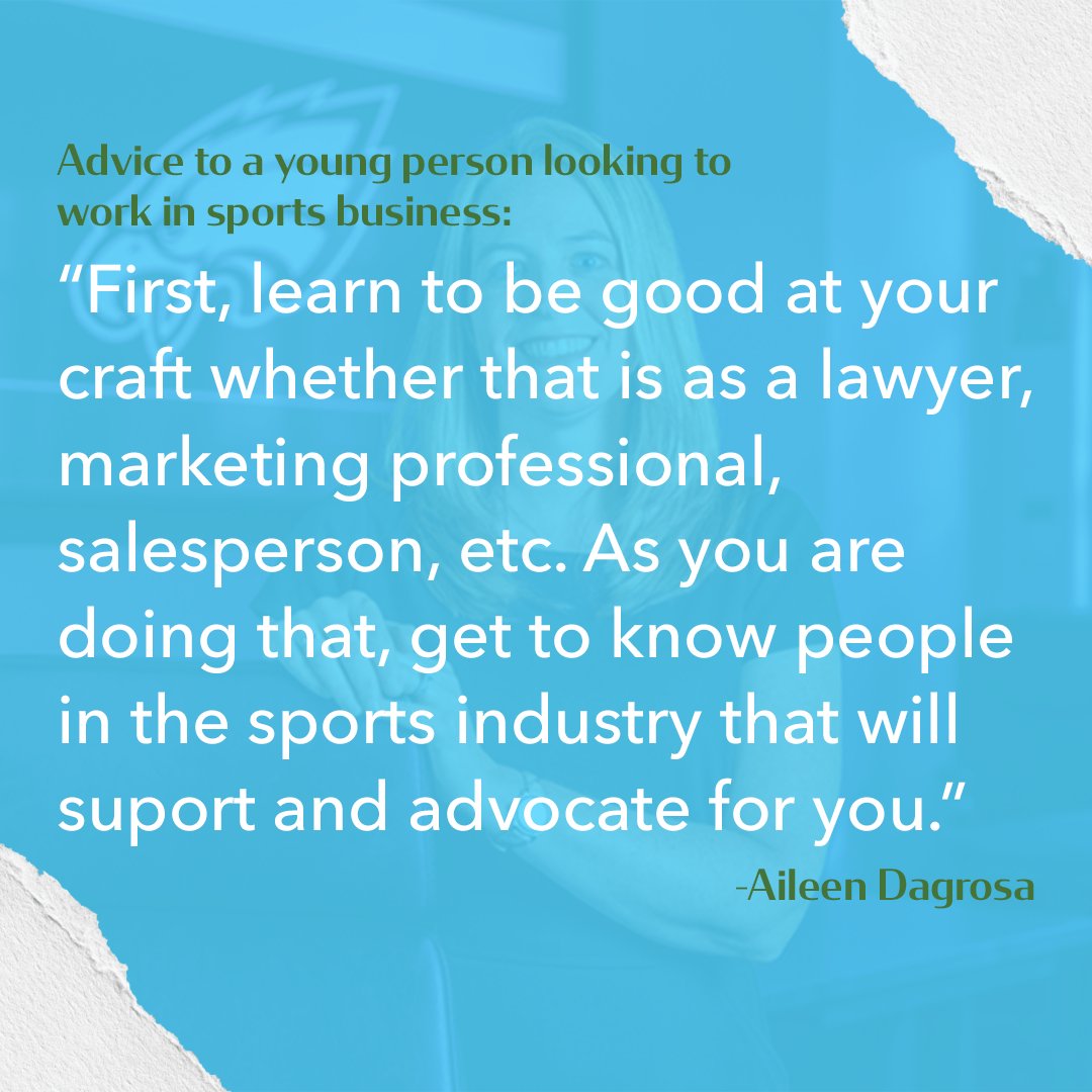 tls_WiSLS's tweet photo. ⚜️ ALUMNI SPOTLIGHT ⚜️
 
Congratulations to TLS Alum Aileen Dagrosa, current Senior Vice President and General Counsel for the Philadelphia Eagles, who was named a 2022 SBJ Game Changer!
 
Check the link in our bio to learn more!!
  
#TulaneWiSLS https://t.co/nPAawkWT2e