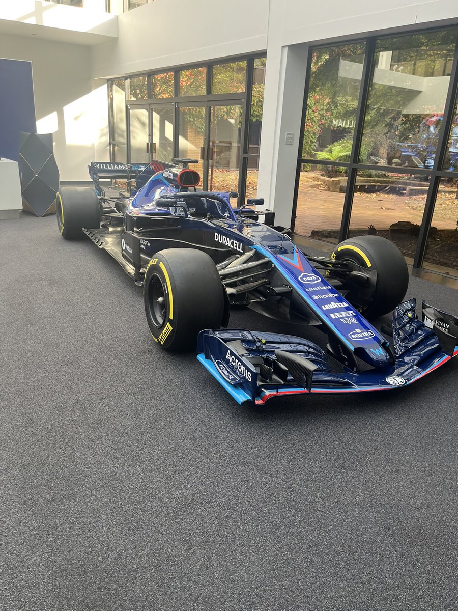 Lucky enough to spend the afternoon talking race day strategy, data and innovation processes, as well as building culture with good people at <a href="/WilliamsRacing/">Atlassian Williams Racing</a>