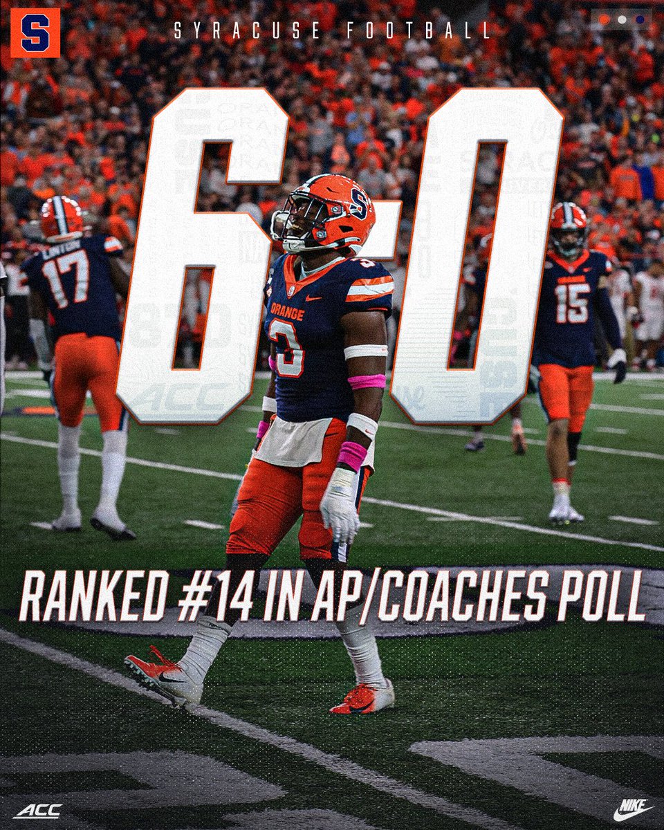 GBoyerNalda's tweet photo. Cuse is 6-๐ We are building something special!!!
Watching tape right now, send your highlightsโฌ๏ธโฌ๏ธ https://t.co/eHpJ1Ki4Fl