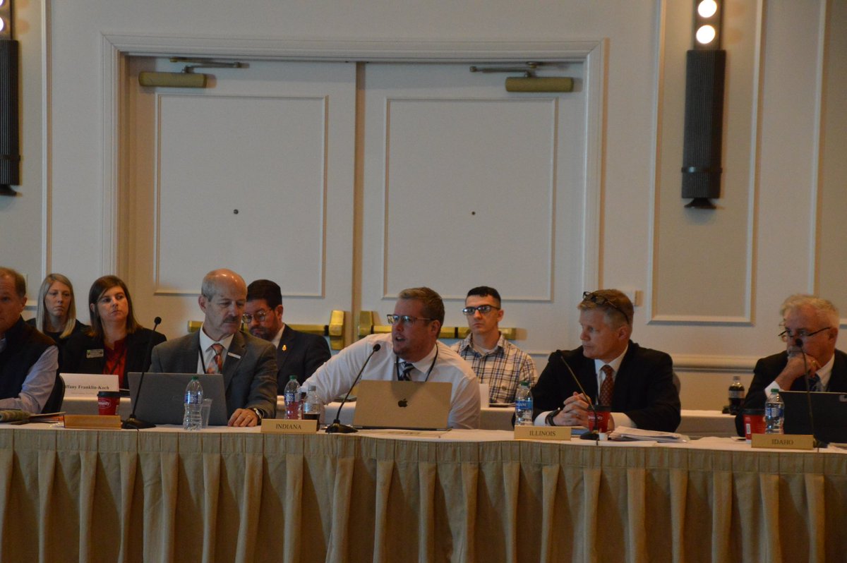 MIC3Compact's tweet photo. Day one of our Annual Business Meeting is in full swing #MIC3 #militaryinterstatecompact @MISA_KyleF https://t.co/lsp3MlucEE