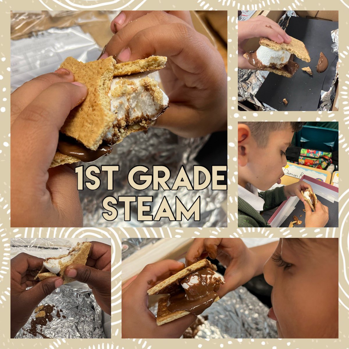 AvocadoAces's tweet photo. What’s S’more fun than 1st Grade STEAM Day? Nothing! #SolarOven #SmoreFun #ItTakesSTEAM #AvocadoAces @SuptDotres @MDCPS @MDCPSSouth @STEAMDesignated @MDCPSSTEAM https://t.co/MbpY7uhEIJ