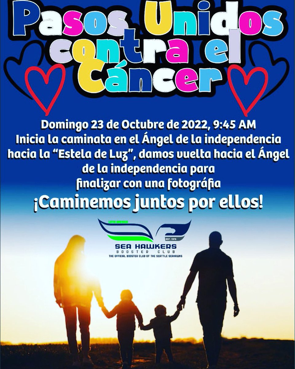 LSeahawkers's tweet photo. Recuerden que los esperamos a todos, todos!!! Este próximo domingo 23 en el Ángel de la Independencia 9:45am!!!!!
No es necesario ser aficionado de seahawks!! Cualquier persona es bienvenida!!!🙌🏽🙌🏽🙌🏽🙌🏽@elojodelseahawk @seahawks https://t.co/XoCylkWn6u