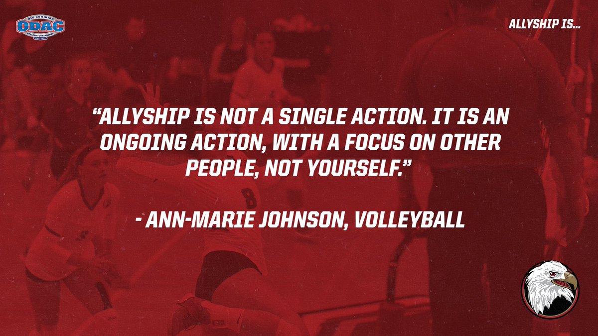 BridgewaterSAAC's tweet photo. It’s Day 2 of the #NCAAInclusion social media campaign

Today’s theme: Allyship

@odacathletics https://t.co/0y38Lb0vvB
