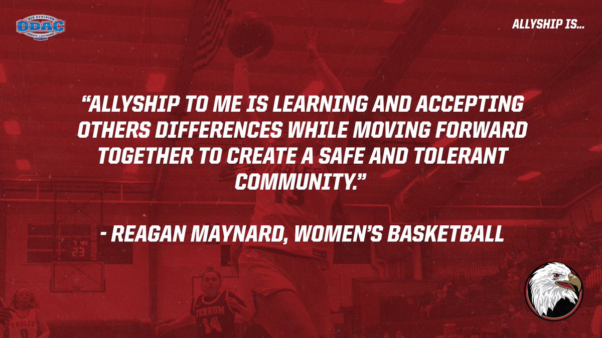 BridgewaterSAAC's tweet photo. It’s Day 2 of the #NCAAInclusion social media campaign

Today’s theme: Allyship

@odacathletics https://t.co/0y38Lb0vvB