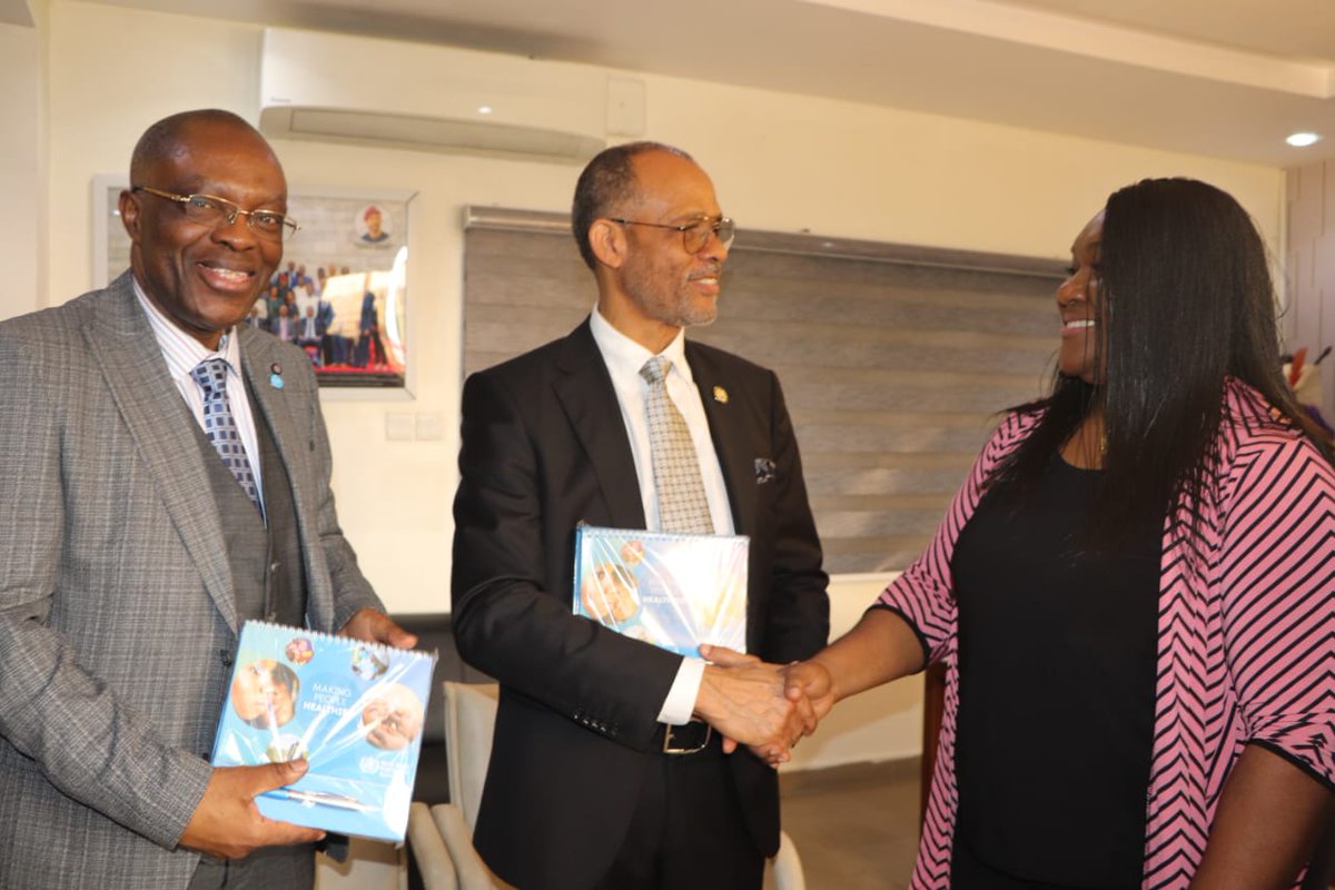 InnovativeLagos's tweet photo. The Lagos state Hon Comm. for Health @ProfAkinAbayomi with the WR @WHONigeria @WMulombo addresses the Press on the upcoming 8th African conference on 'One Health and Biosecurity in Africa' to hold in the state from 2nd - 4th Nov, 2022. @lagosstategov @InnovativeLagos @khedra1122 https://t.co/NEf7fMFGLn
