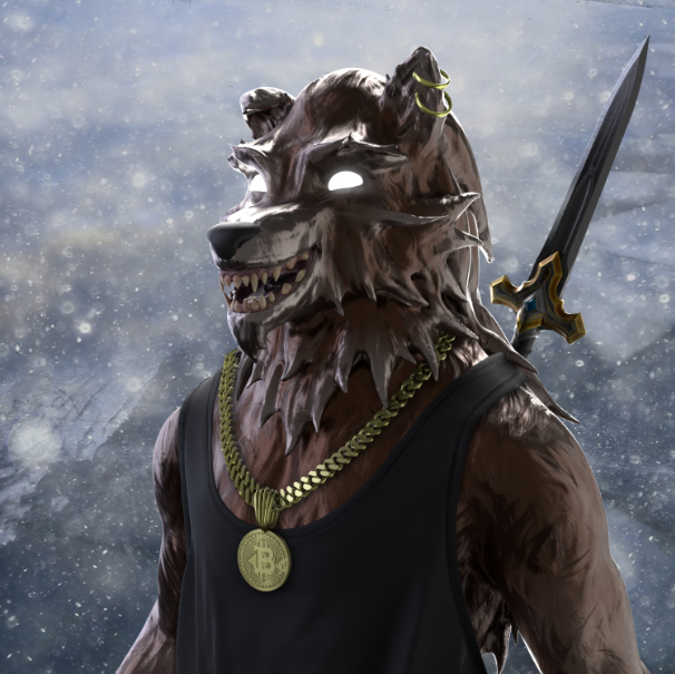 Krovarak's tweet photo. Lo prometido es deuda, acá mi segundo lobito de @AlphaInChain, esta vez salió un raro. Ahora toca decidir cual usar en el perfil 🤔
#nftart #AlphaInChain #Web3 https://t.co/FT0HJCxy0l