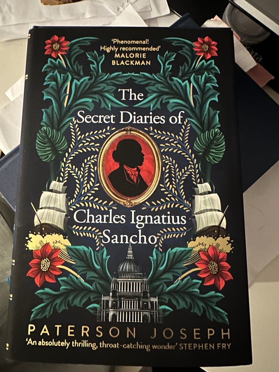netboy's tweet image. Fantastic talk by @ignatius_sancho about his new book “The Secret Diaries of Ignatius Sancho”. I work with the lives &amp;amp; writings of 18thC people every day but to have one of them brought to life like this is extraordinary.