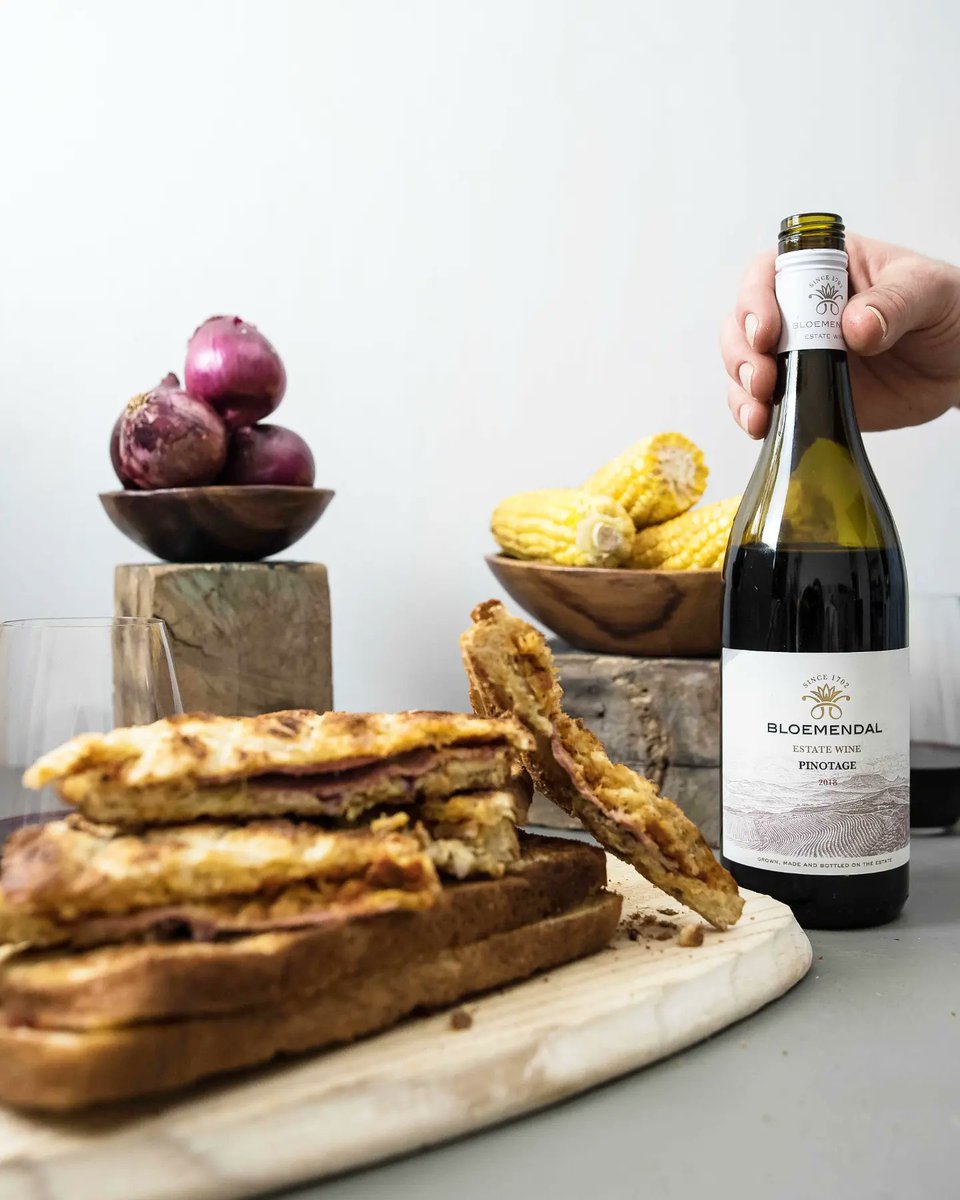 The Little Hedonist (@litlhedonistcpt) on Twitter photo As summer approaches, the prospect of Pinotage by the fire fills us with a hunger that only a melted cheese sandwich can satisfy.
But when you pair <a href="/HermanLensing/">Herman Lensing</a> with a bottle of exceptional @durbanvillewine Pinotage, you are bound to create a little bit of fireside magic. As summer approaches, the prospect of Pinotage by the fire fills us with a hunger that only a melted cheese sandwich can satisfy.
But when you pair <a href="/HermanLensing/">Herman Lensing</a> with a bottle of exceptional @durbanvillewine Pinotage, you are bound to create a little bit of fireside magic.