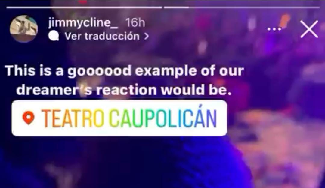 Mxnsterstyles's tweet photo. SAY IT LOUD!!!! 
CLINE WE LOVES YOUUUUU 
@jimmycline_ 
#dprcline #DPRinChile #DPRCHILE #regimetourinChile https://t.co/82ef7k0eI4
