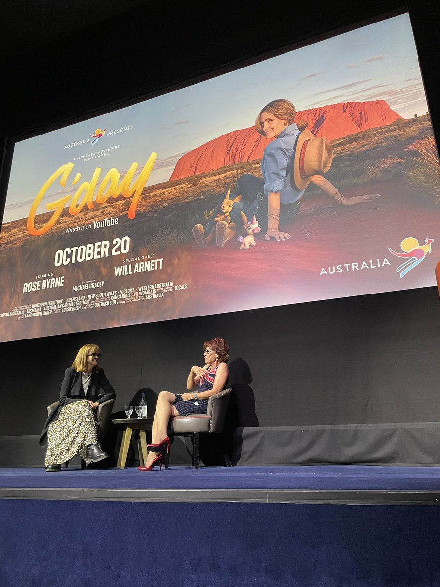 “Brits really travel around Australia - they get out into the regions” 
Sally Cope launching the latest <a href="/TourismAus/">Tourism Australia</a> campaign