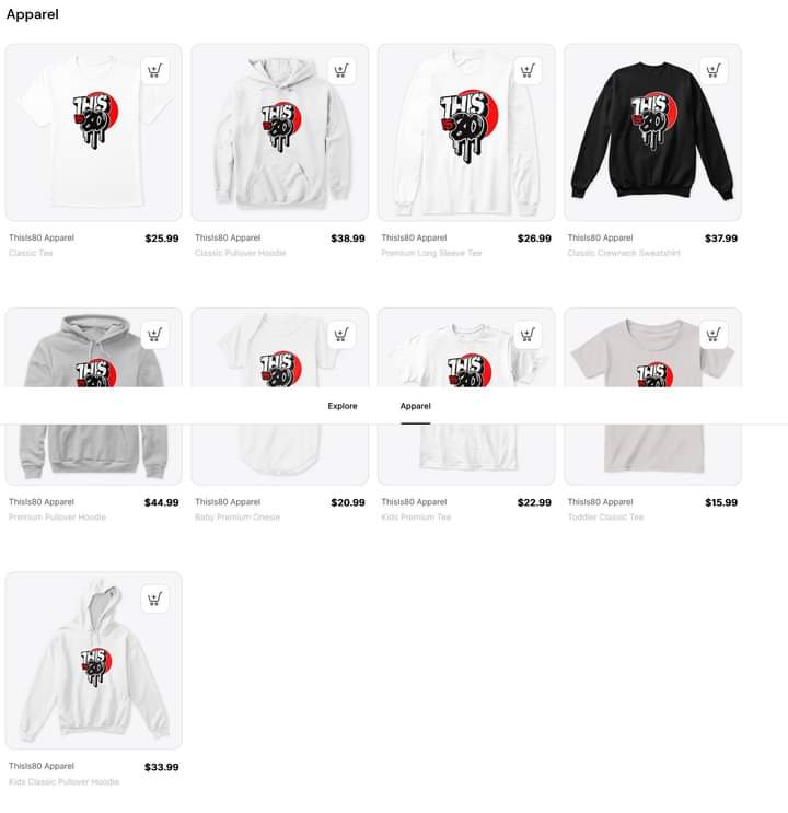 ThisIs80Global's tweet photo. ALERT : As you know winter is approaching FAST -----> Get your #ThisIs80 sweat tops now, these make a great BIRTHDAY or christmas gift.We even have onesies for the babies ! 
All sizes available. 
place orders here .
https://t.co/dy7aLRd9kF
Support the wave !
#Hiphop #Urbanwear https://t.co/rv5CUiYgXs