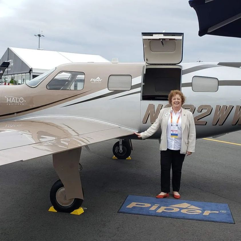IRCEconomicDev's tweet photo. 2022 NBAA Convention - Helene Caseltine Director of Economic Development IRC - available for inquires at Enterprise Florida, Inc. Booth #1485 Swing by and say Hello ✈️🛫🛬🛩️ #indianrivercounty #economicdevelopment #NBAA2022 #PiperAircraft #EnterpriseFlorida https://t.co/mf8PKIPgzK