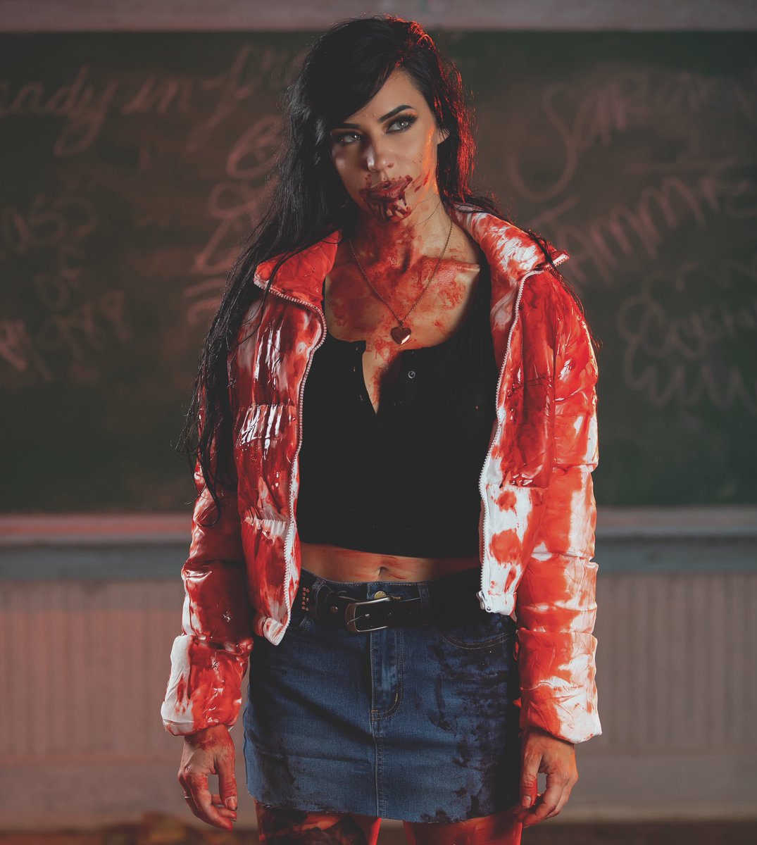 Alex_zedra's tweet photo. Jennifer’s body cosplay is up on Patreon 😎 

Click the link below to join! https://t.co/QIkKvjpVAq