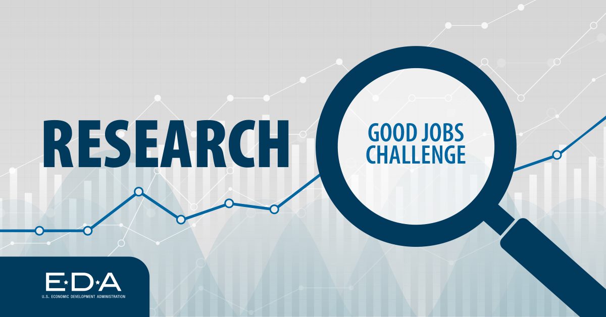 US_EDA's tweet photo. EDA's $500M #GoodJobsChallenge is investing in 32 high-quality, locally led #workforce systems to transform American communities.

Learn how we're partnering with @RIPL_org to track metrics and assess the Good Jobs Challenge on #equity outcomes: https://t.co/aFekDCpzuN https://t.co/tUoujdq4pR