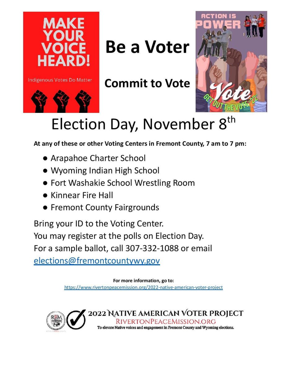 debanawen's tweet image. Hey, Wind River Rez (Fremont County) #NativeVote22