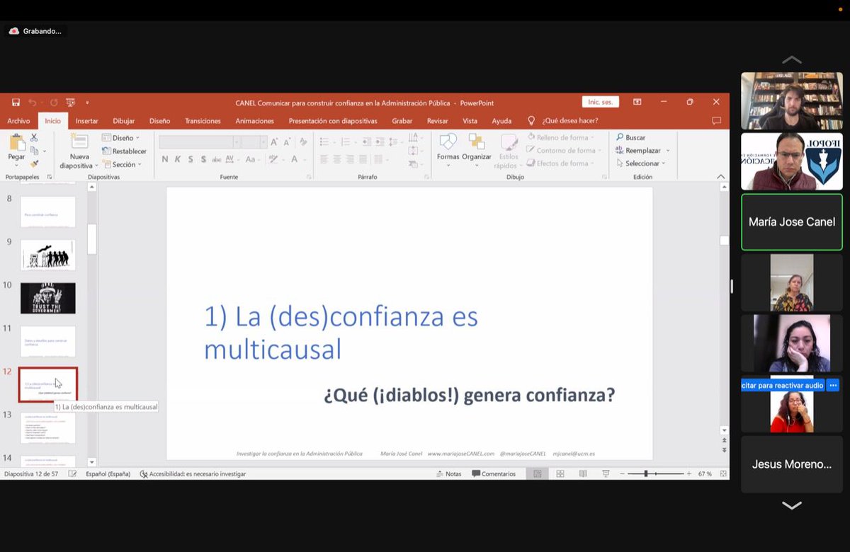 somosifopol's tweet photo. Gracias por acompañarnos en la #MasterClass de la Dra. @mariajoseCANEL, quien nos enseñó cómo lograr que las instituciones públicas construyan confianza a través de la comunicación.
Si te la perdiste, mantente pendiente, pues próximamente la tendremos en nuestro canal de YouTube. https://t.co/1igFMw7mXA