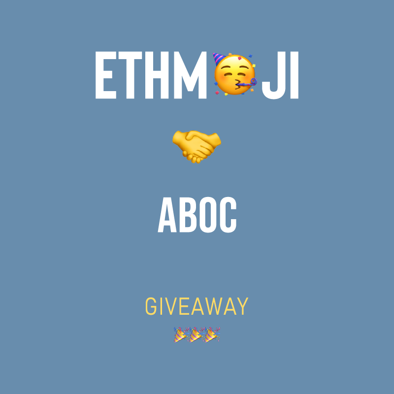 1aboc's tweet photo. ABOC x @EthmojiClub PURE TRIPLE ETHMOJI GIVEAWAY! 🚐🚐🚐.eth 🥳

TO JOIN: RT THIS TWEET + FOLLOW ME ON SPOTIFY (OR SOUNDLOUD) (DM WITH PROOF!): https://t.co/GjVf2l5HVi

https://t.co/C4KkPwMADr

250 RT'S AND I'LL GIVE AWAY A 9️⃣9️⃣9️⃣ OR ANOTHER PURE TRIPLE! @EthmojiDigits 🥳 https://t.co/5huOOWrnxR