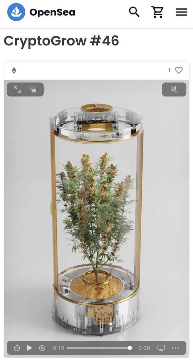 Just minted <a href="/CryptoGrowNFT/">CryptoGrow NFT</a> #46! Awesome job guys and a really smooth mint. Can’t wait to get the real deal!