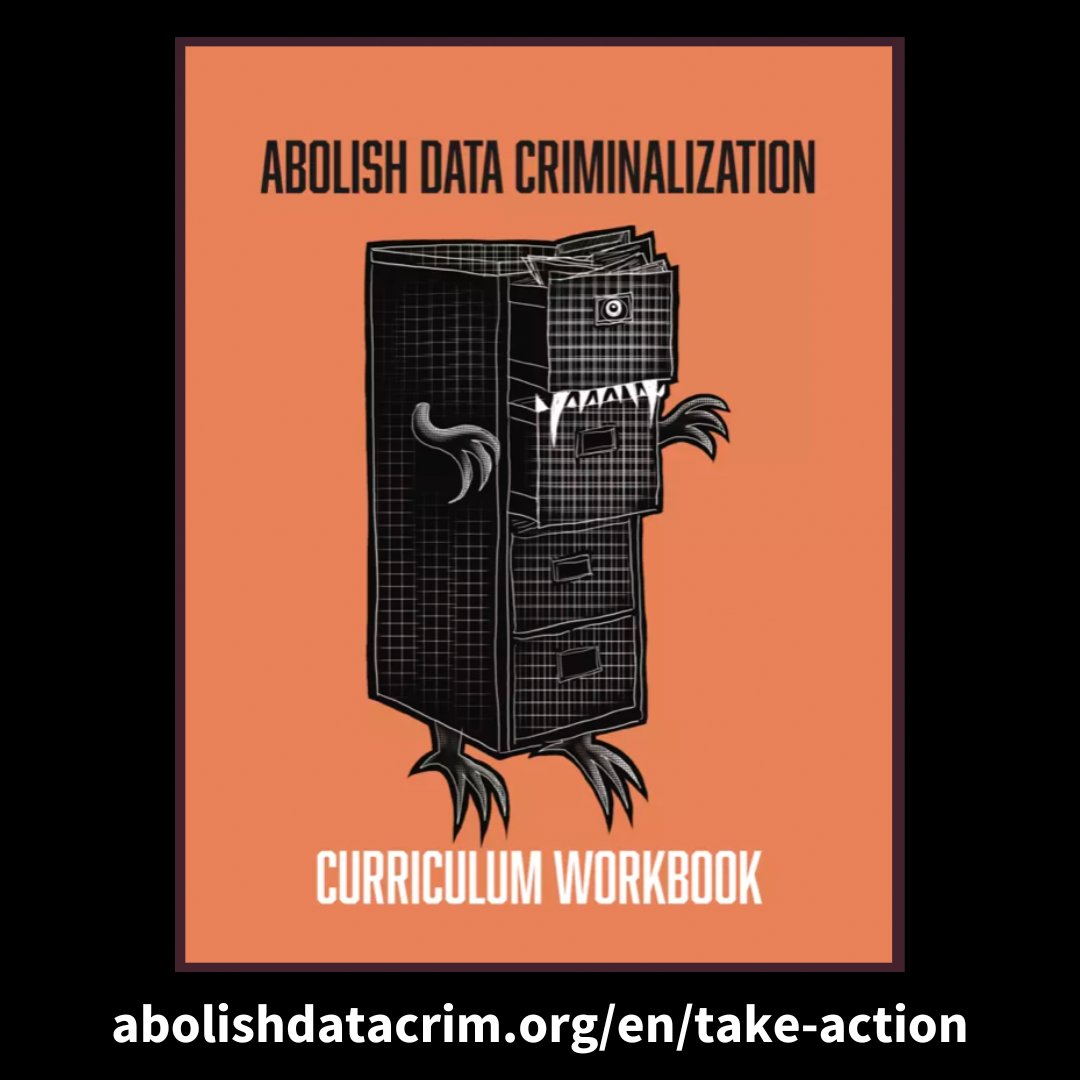 CommJusticeExch's tweet image. 🔥NEW RESOURCE🔥
 
Our curriculum is a tool for organizers that want to learn about and organize against surveillance. Through illustrations, guided discussions, and interactive activities we hope it will inspire new forms of resistance!
 
➡️abolishdatacrim.org/en/take-action