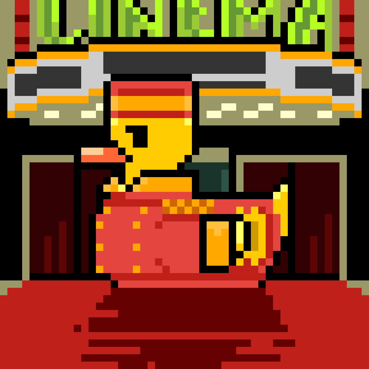 Duck a Day challenge
Day 549
CryptoDuckie #766 | Movie Theater Usher Duckie
opensea.io/assets/ethereu…
Available for 0.00 ETH
#NFTs #NFTcollectibles #nftart #pixelart #cryptoart #NFTartist