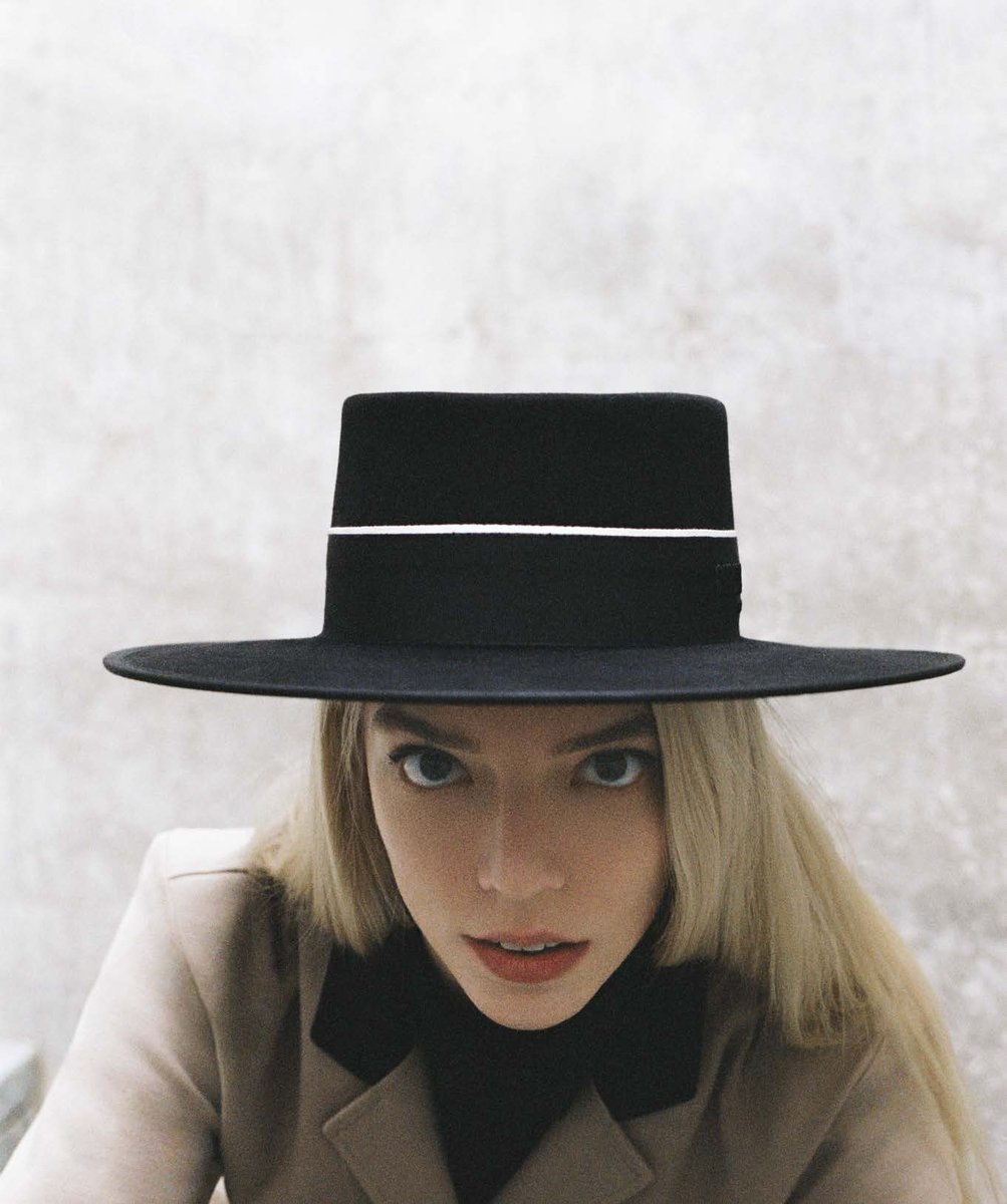 TheWallGroup's tweet photo. “I just had this dream that I was clinging to and desperately trying to make happen. And then it did.” - #AnyaTaylorJoy on the start of her acting career for @vogueaustralia.

Hair by #GregoryRussell, photographed by #JessRubyJames. #TWGArtists https://t.co/3PqNw4SCTP