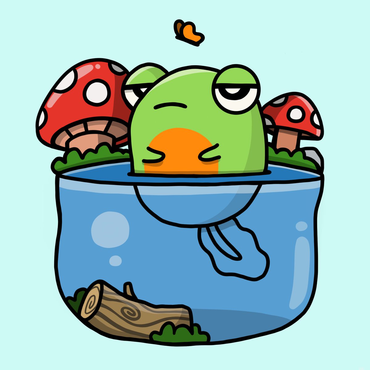 ADA_ANTH's tweet image. Now that @HappyHoppersNFT are jumping again...
Will there be swanky swimmer utility in 2.0?? 
#OGsKnow